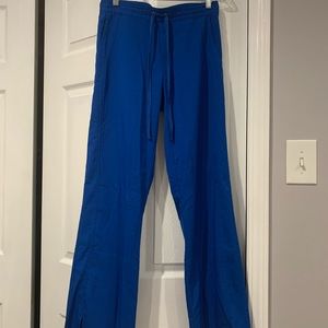 Healing Hands Royal Blue Scrub Pants